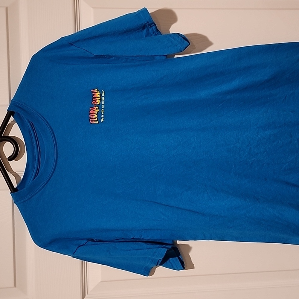 Blue Flora-Bama tshirt:  medium